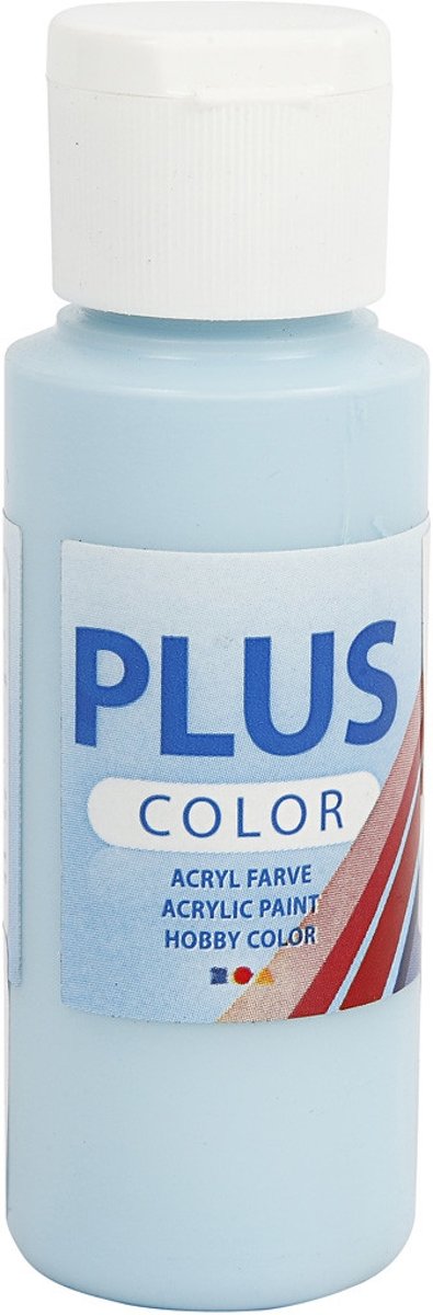 Plus Color acrylverf, ice blue, 60ml [HOB-39646]